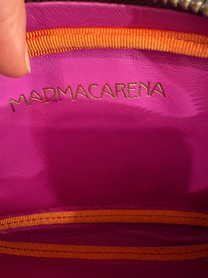 MADMACARENA. Bolso piel snake print