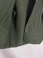 RUEDAS. Chaqueta verde lana austriaca. T 48 (L/XL)