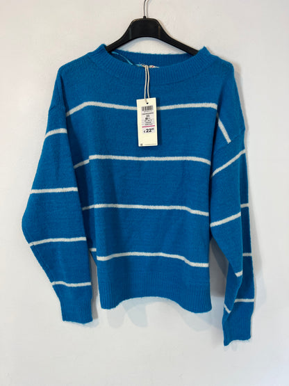 PINK WOMAN. jersey azul rayas  T.s