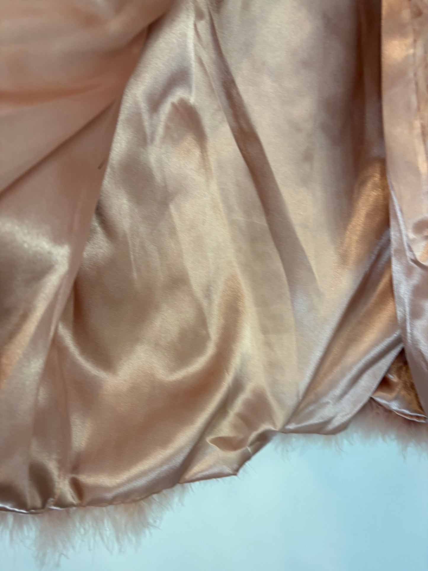 COOSY. Pink down jacket. TS/M