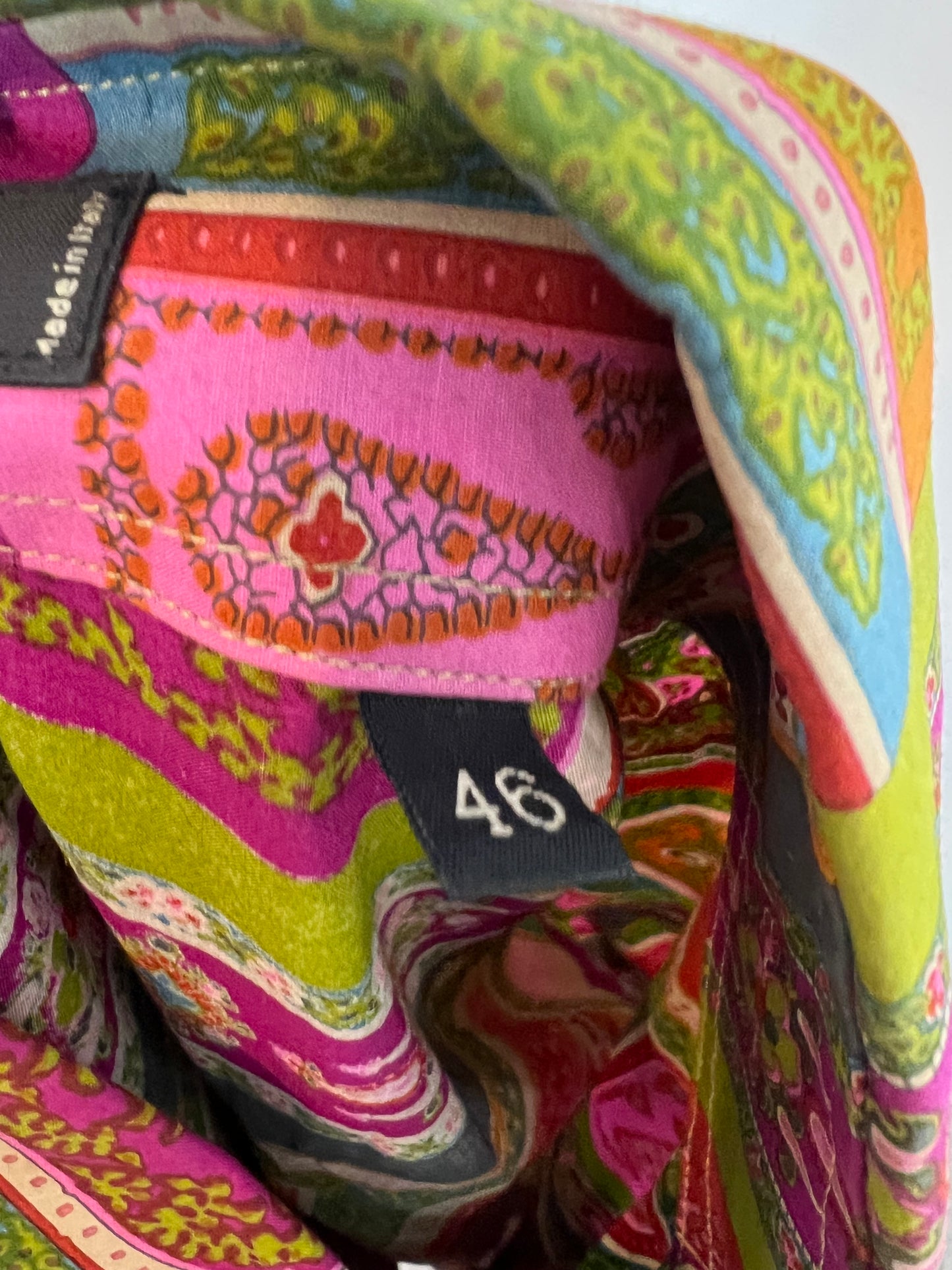 ETRO. Camisa estampada colores. T M