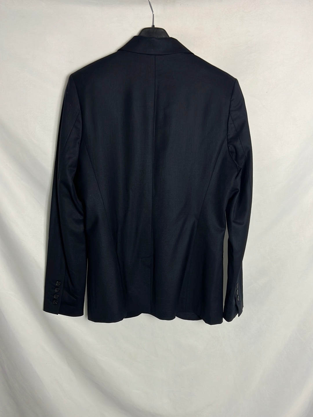 SANDRO. Navy blue blazer. T 42 (L)