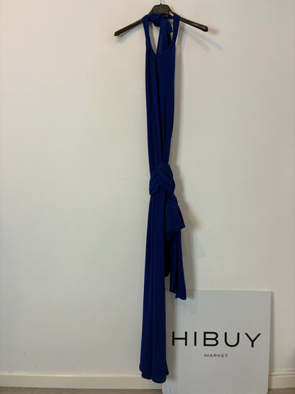 CLARO. Vestido largo halter