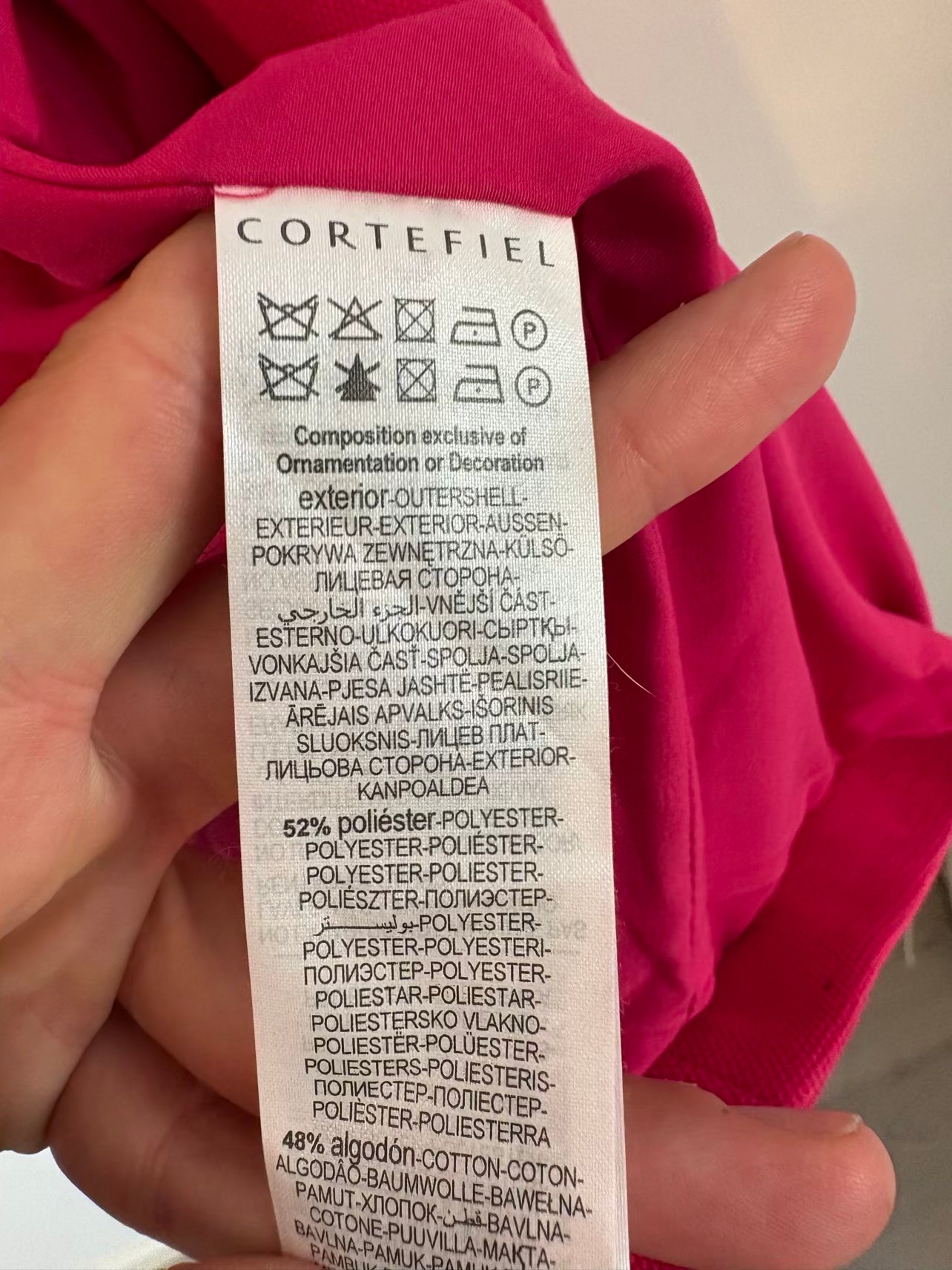 ZARA. Long pink ribbed poncho Tm