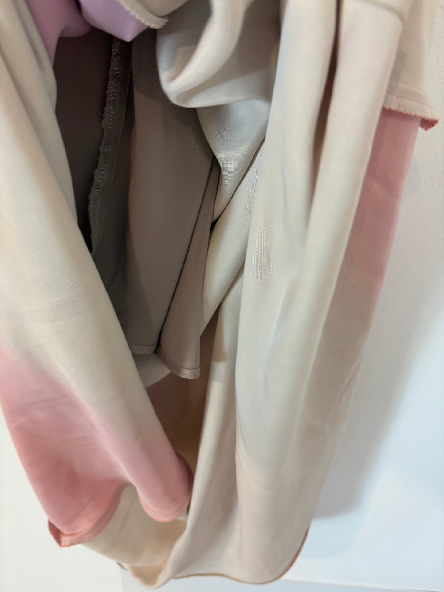 ZARA. Vestido largo asimétrico. T S