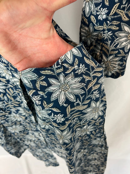 BOHOCHIQUE. Long printed shirt dress. TM