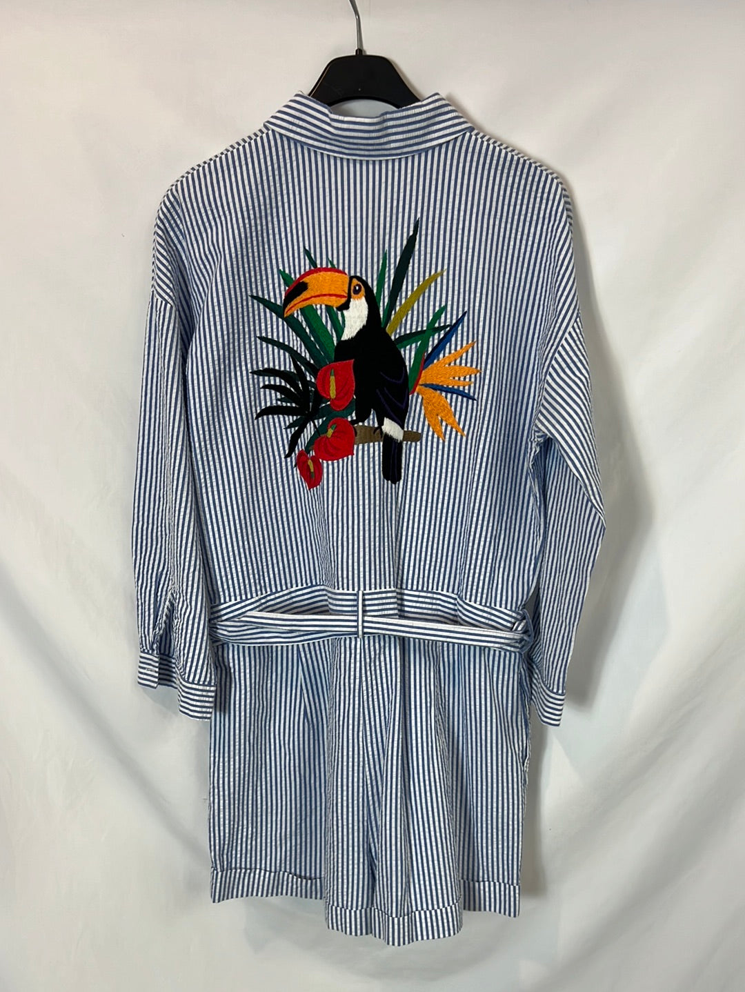 ZARA. Mono rayas tucán T.m