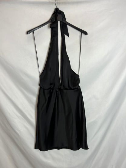 ZARA. Short black dress with a halterneck. TM Hibuy market ZARA. Short black dress with a halterneck. TM Hibuy market