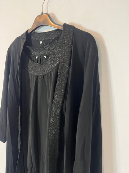 MARIA BELLENTANI. Stretch knit top and jacket set. TM