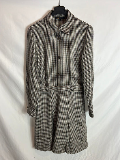 MAJE. Houndstooth dress. Size 38
