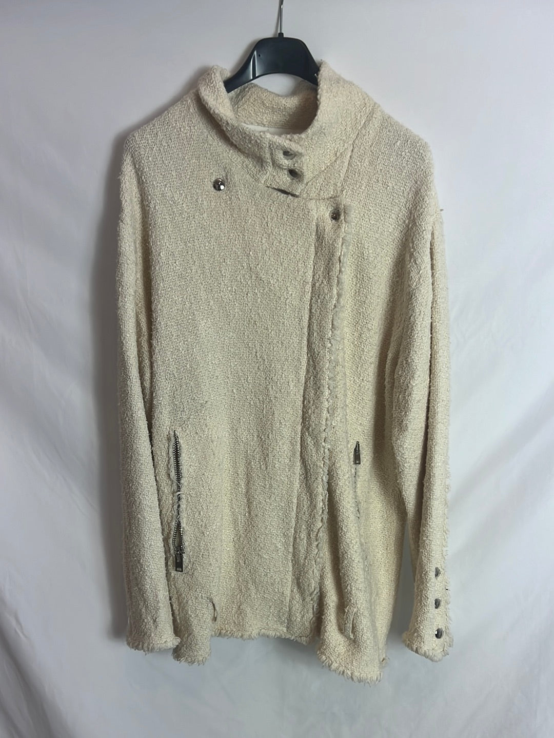 IRO.Biker tweed beige S.36