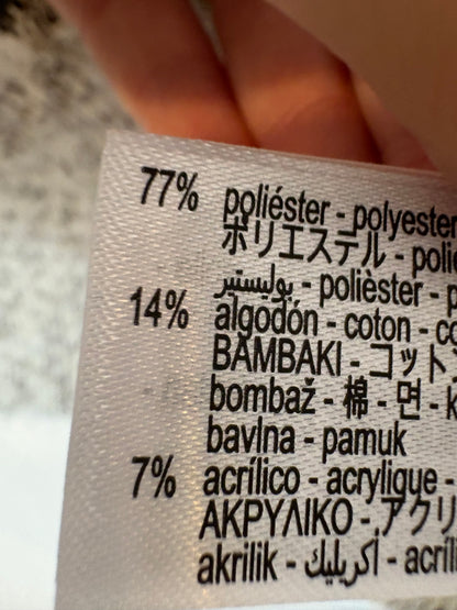 ZARA. Top punto rombos lentejuelas