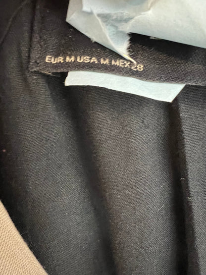 ZARA. Chaqueta color tostado rayas. T M