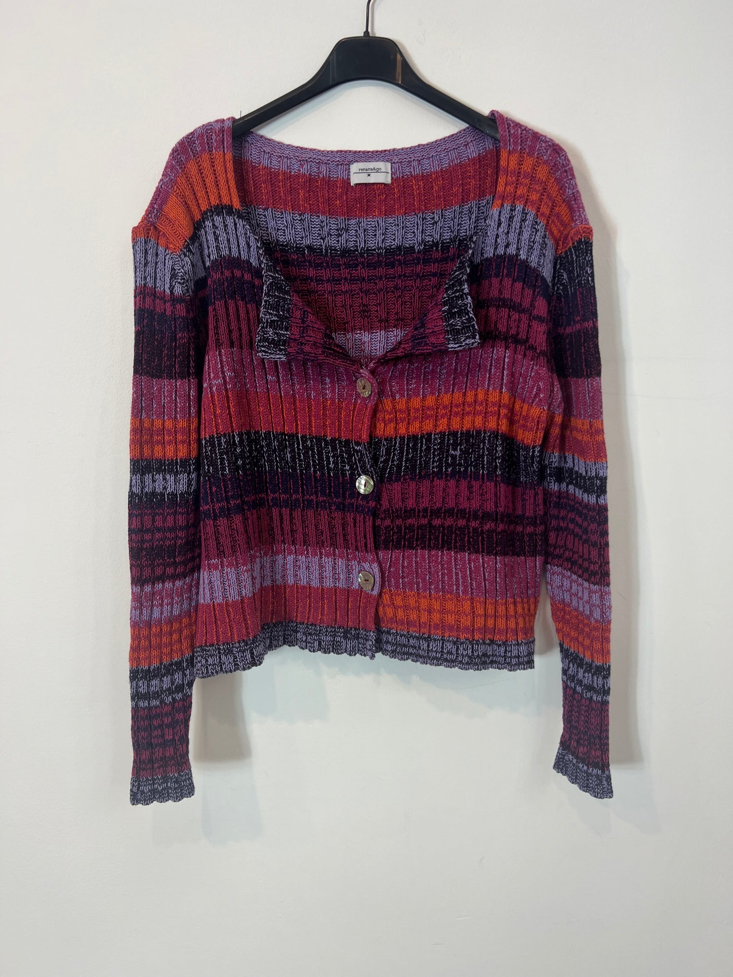 RENATTA&GO. Jersey abotonado rayas T.u(s)