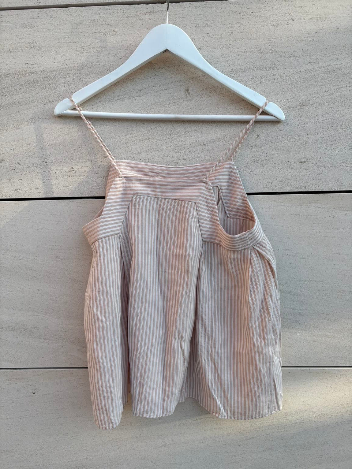 MANGO. Top fluido rayas