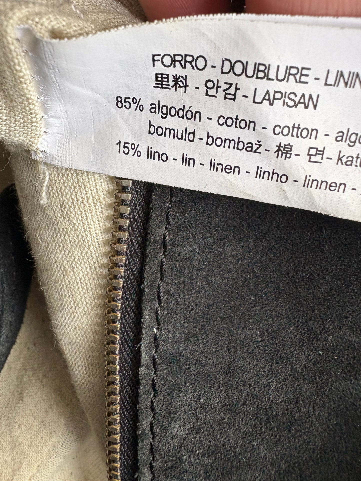 ZARA. Bolso negro piel shopper