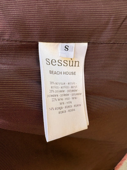 SESSÚN. Abrigo jaspeado colores