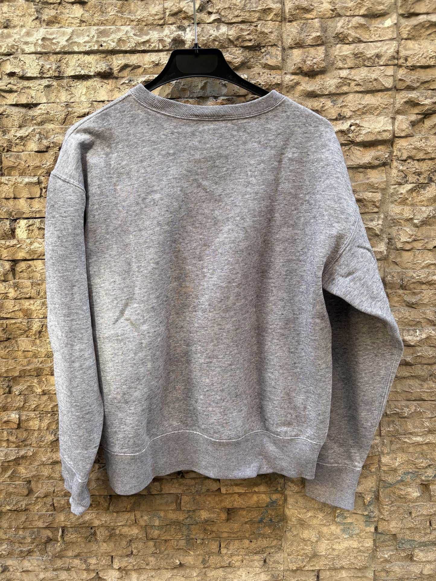 POLO RALPH LAUREN. Sudadera algodón gris logo. T S