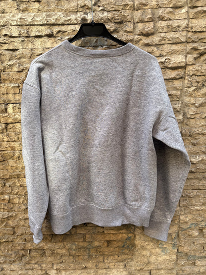 POLO RALPH LAUREN. Sudadera algodón gris logo. T S