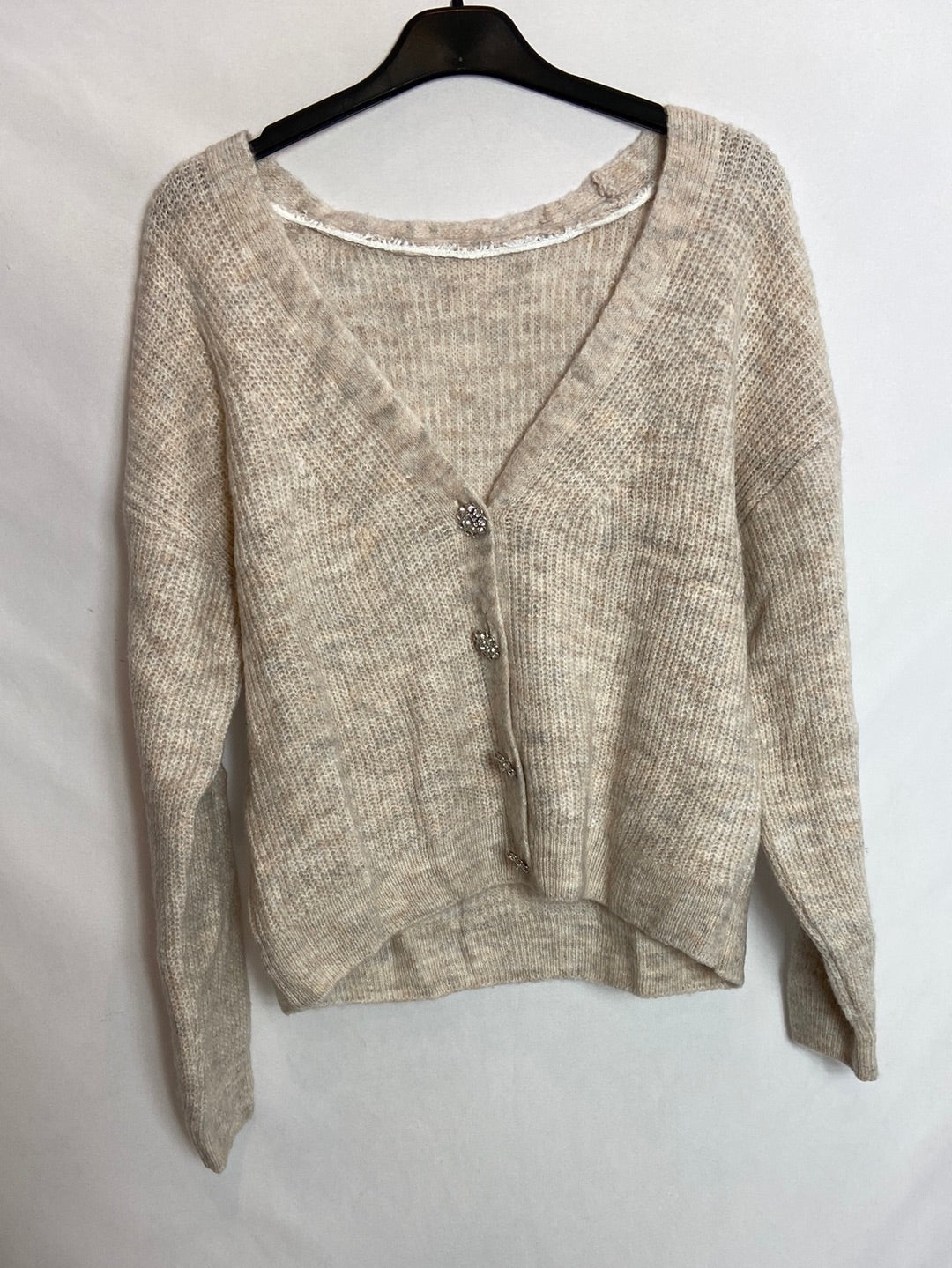 OTRAS. Rebeca punto beige TU. (S)