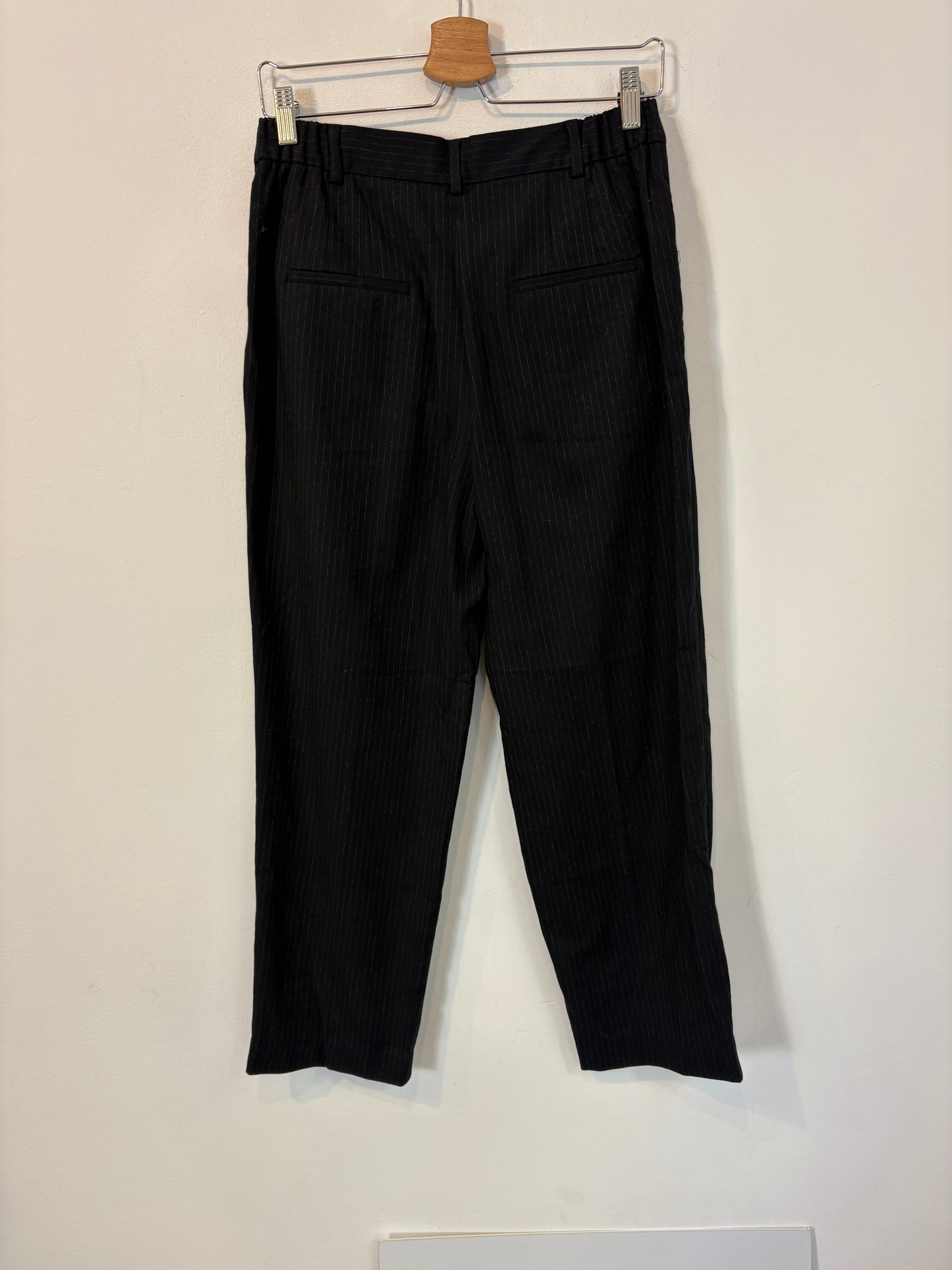ZARA. Pantalón pinzas rayas