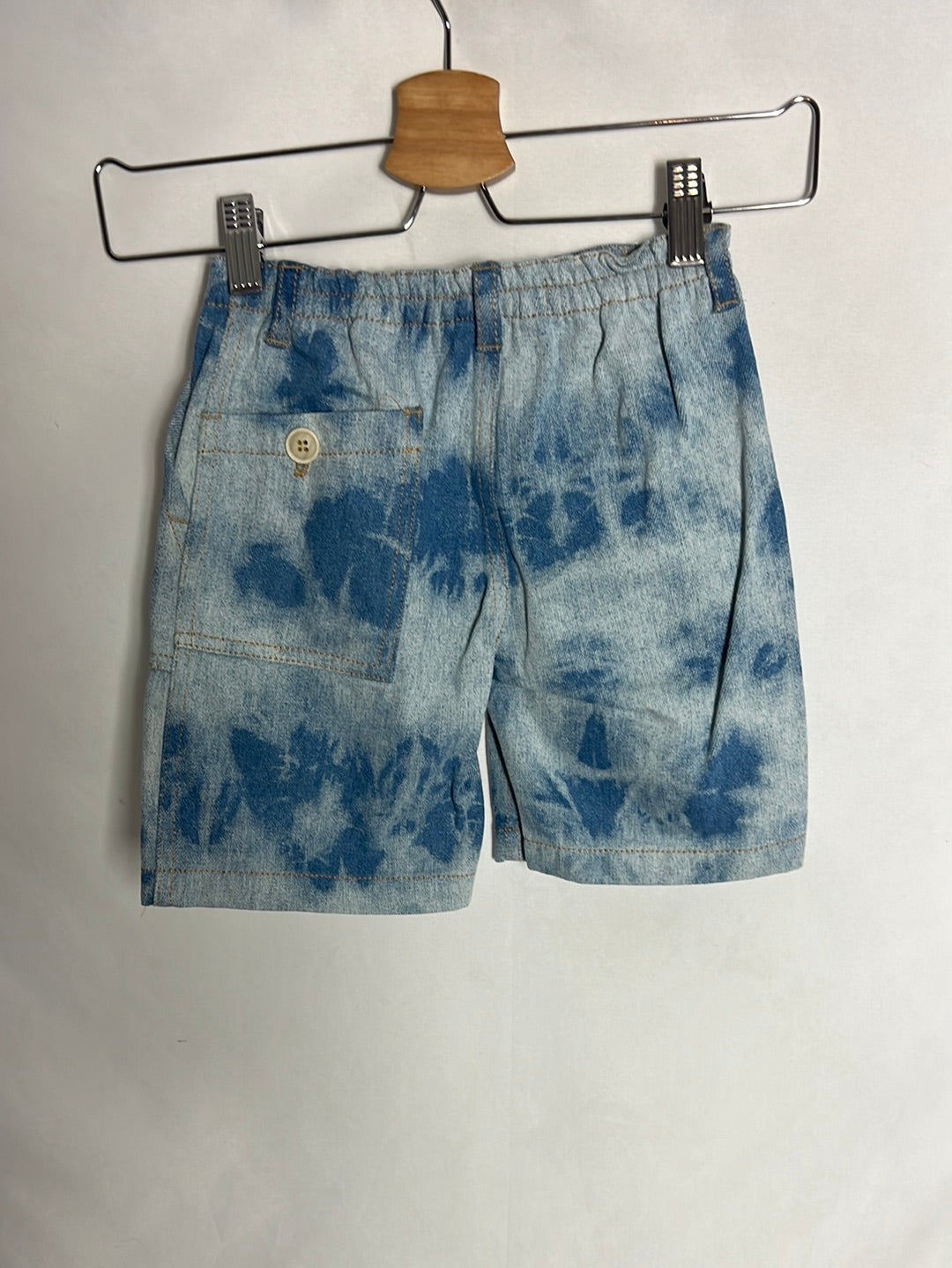 ZARA. Tie-dye denim shorts. Size 5 years