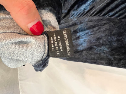 CORTANA. Long velvet dress size 38