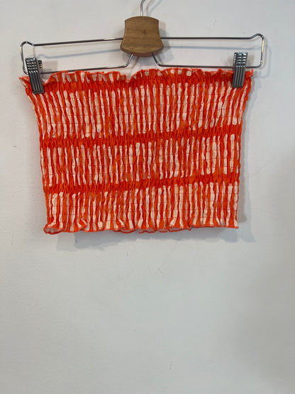 OTRAS. Top palabra de honor naranja. T S