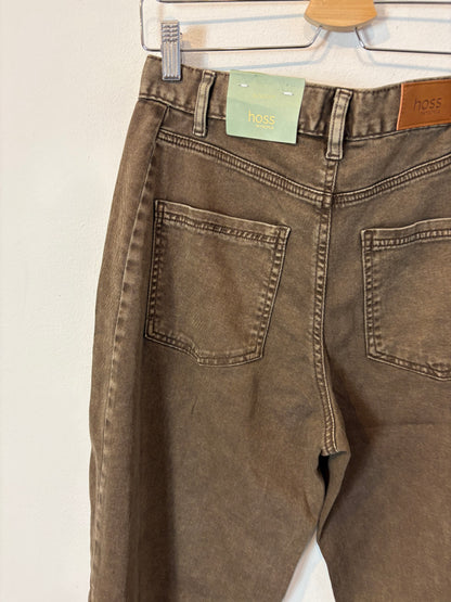 INTROPIA. Denim marrón costuras