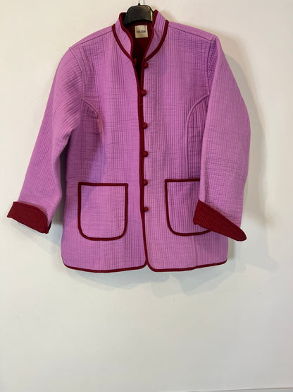 DELUEM. Two-tone cotton jacket TM