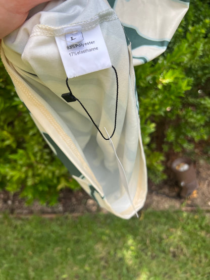 CATCHALL. Vestido largo estampado elástico. T S