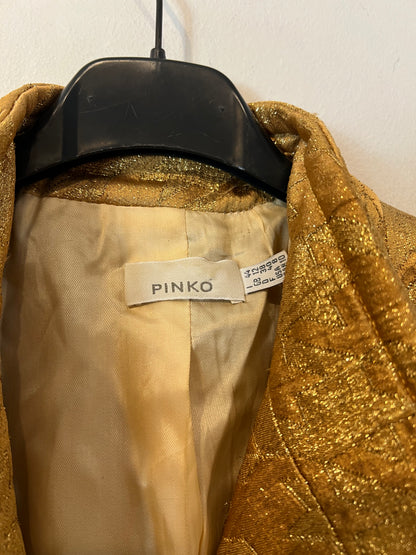 PINKO.Chaqueta dorada T.38
