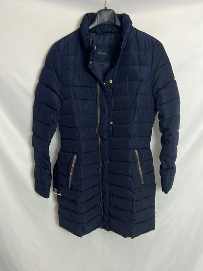 KELREBEC. Plumas azul detalle cremallera. T M