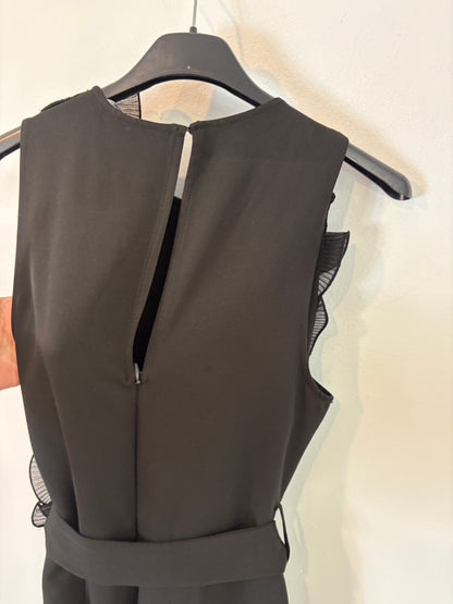ZARA. Mono largo detalle volantes. T XS