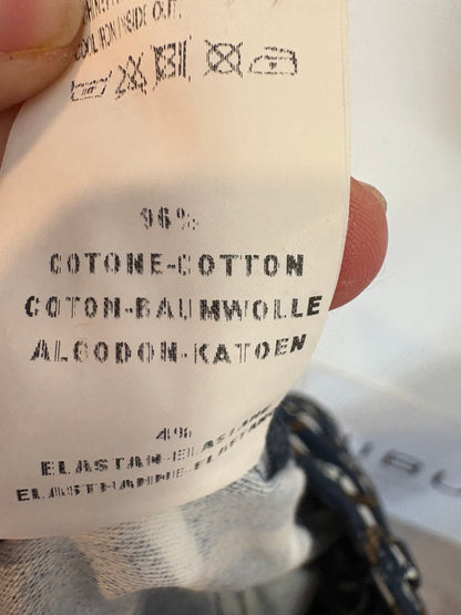 SEAFARER. Pantalón azul estampado bolsillos