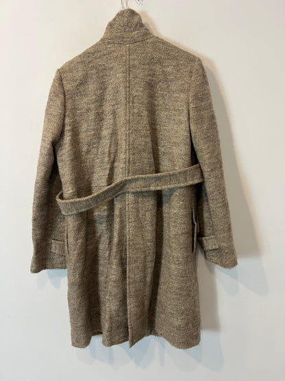 ANGEL SCHLLESSER. Abrigo beige alpaca