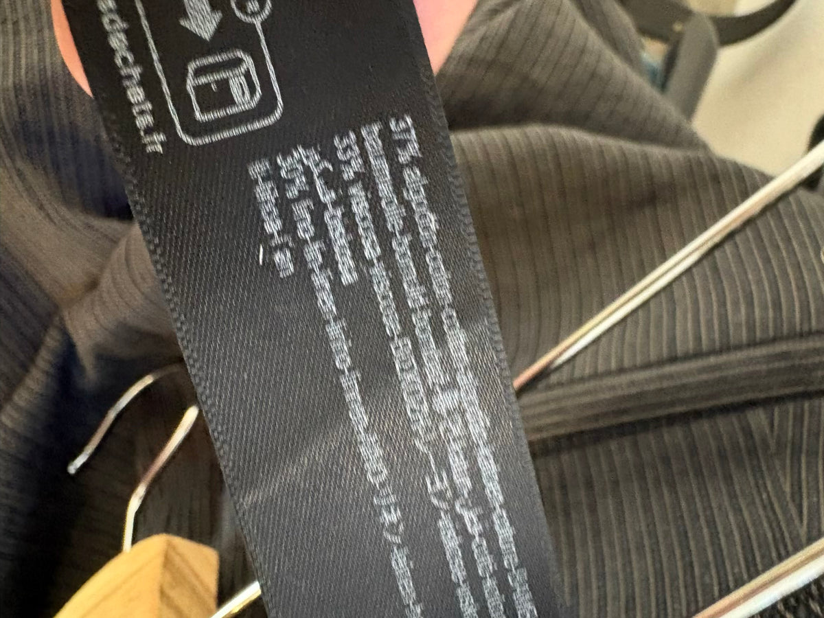 MASSIMO DUTTI. Conjunto gris marengo textura