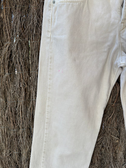 ISABEL MARANT. Denim beige recto abotonado
