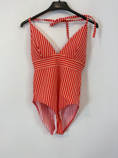 OTRAS. Bañador rayas bicolor. T S/M