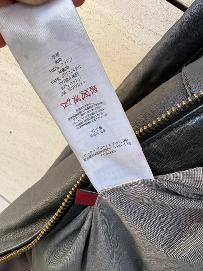 COMPTOIR DES COTONNIERS. Chaqueta piel marrón oscuro