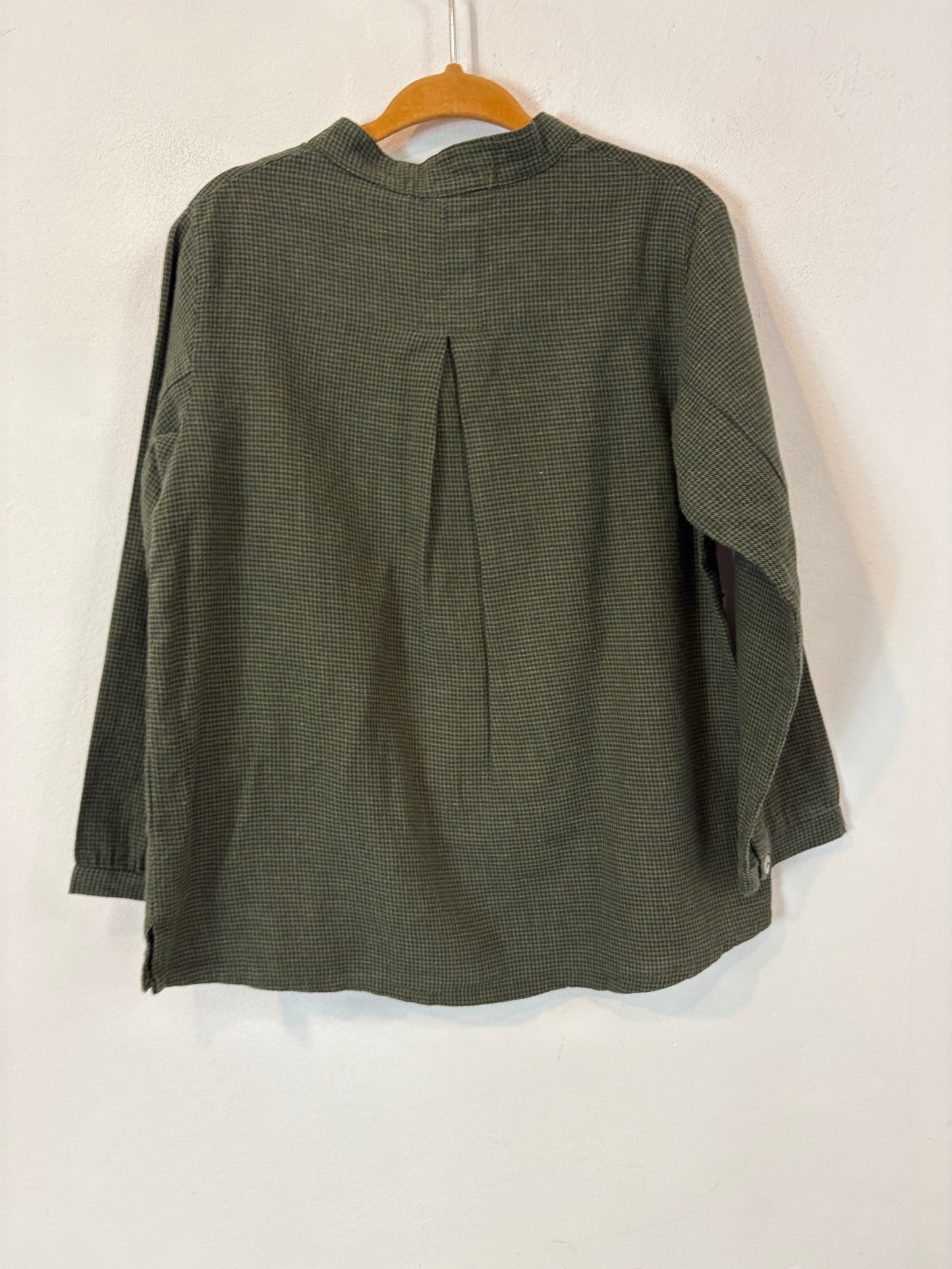 BITRIX KIDS. Camisa niño verde mao. T 4-5 años