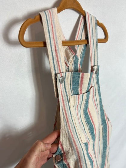 ZARA. Blue striped dungarees. Size 4-5 years