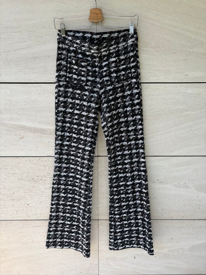 CAMBIO. Pantalón tweed hilos brillo