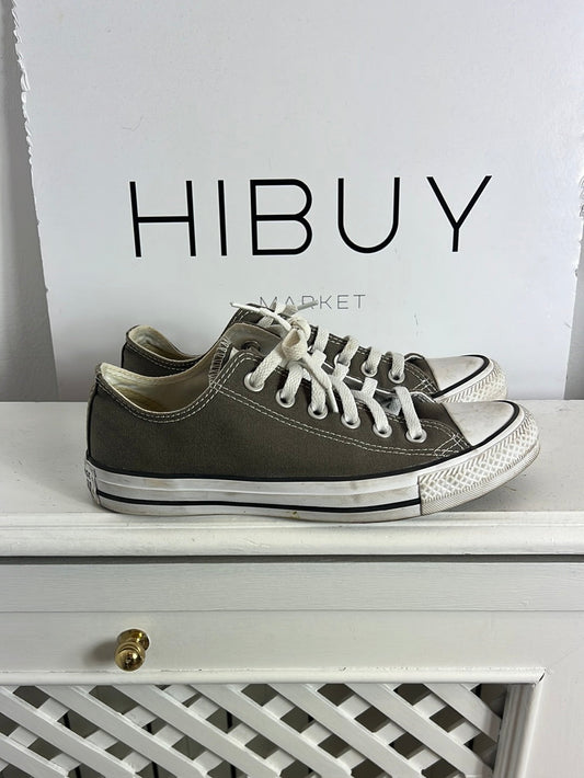 CONVERSE. Zapatillas clásicas gris verdoso. T 38