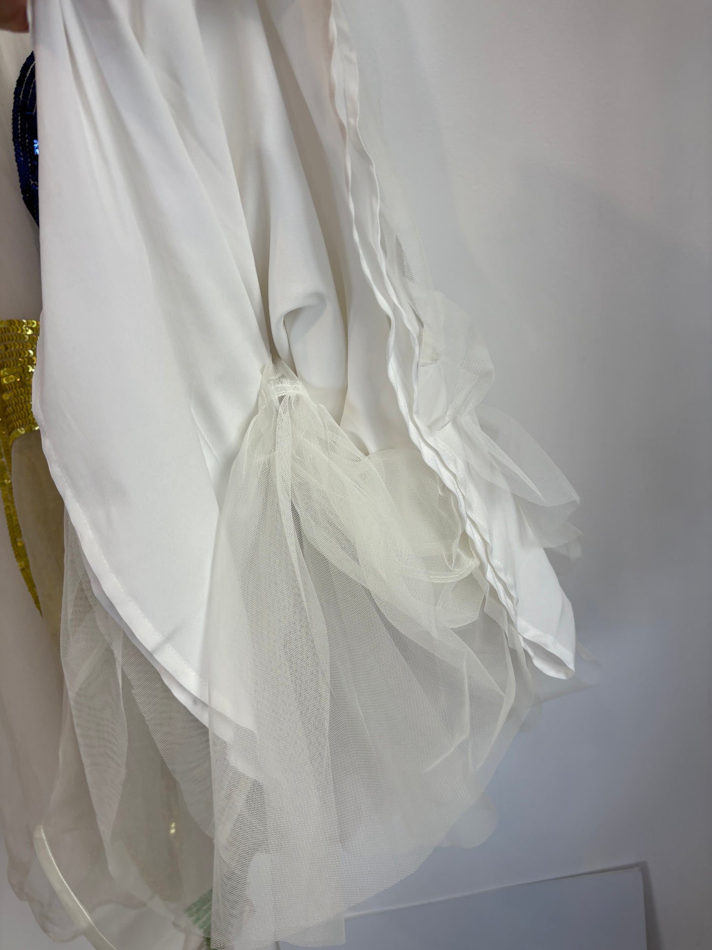 P.A.R.O.S.H. Falda midi tul lentejuelas