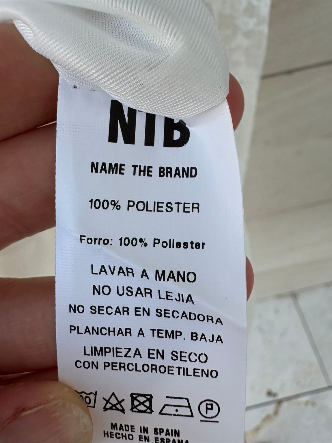 NTB. Vestido Moonlight largo blanco