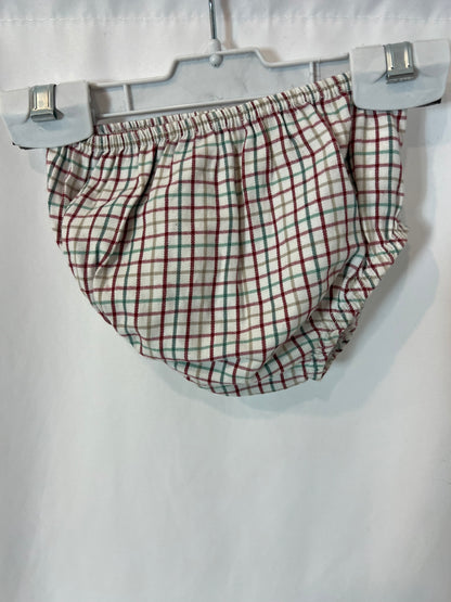 OTRAS. Vestido cuadros detalle nido de abeja. T 9 meses