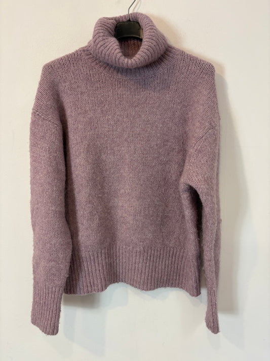ZARA. Mauve wool sweater. TS