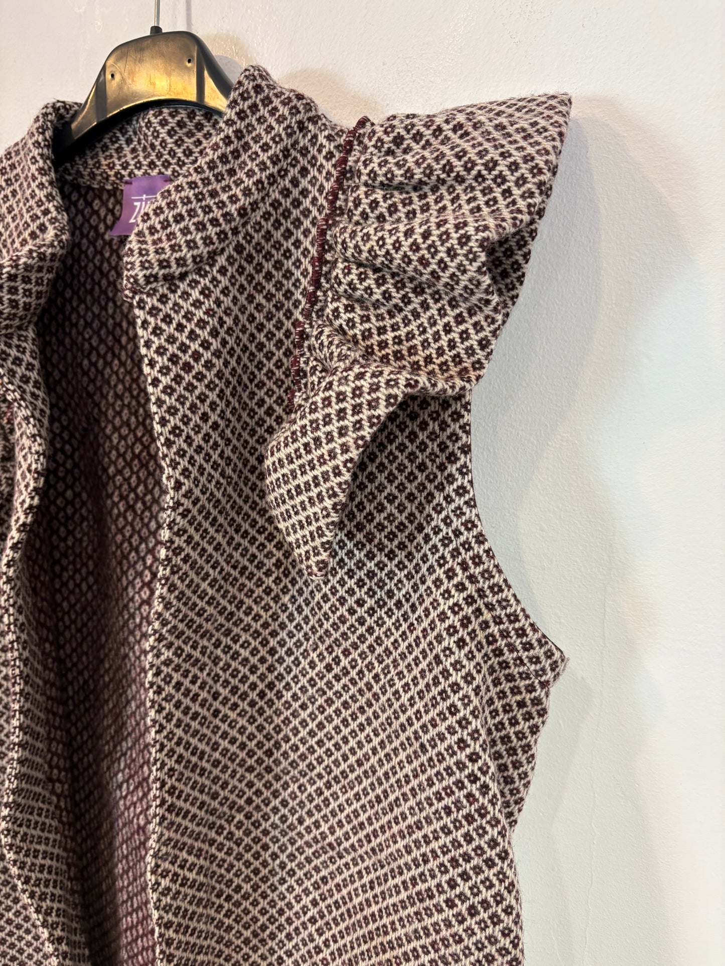 ZUA. Chaleco jaspeado volante