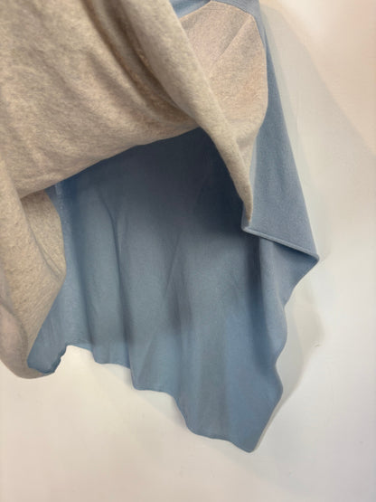 MARC JOSEPH. Poncho cashmere bicolor